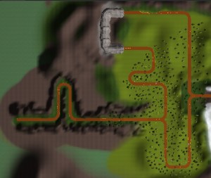 Beginning Area of the level